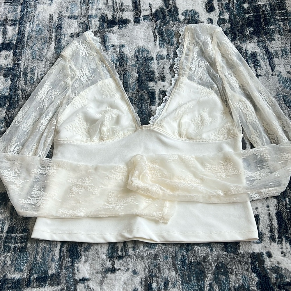 Free people new top w/ tags size M